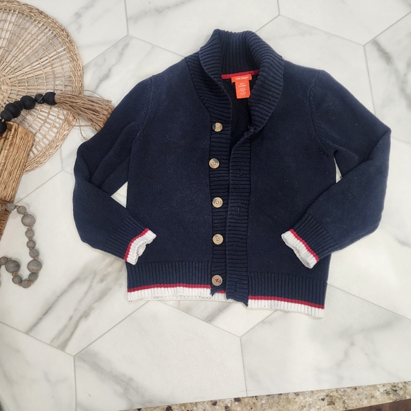 [ JOE FRESH] boys size Medium,( 7-8) long sleeve button down cardigan jacket. - Picture 3 of 16